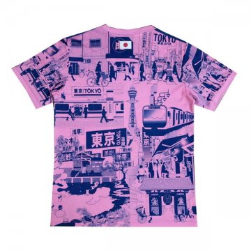 Camiseta Japon Anime 24-25 Rosa
