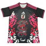 Camiseta Japon Dragon 2024-25 Negro y Rosa