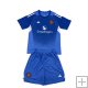 Camiseta Manchester United Portero Nino 25-26 Azul