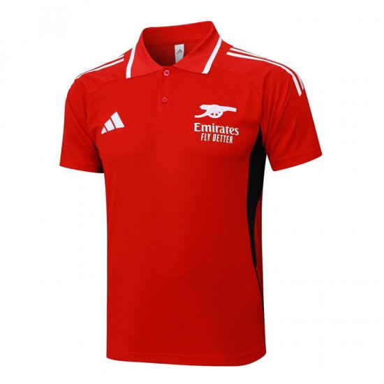 Camiseta Polo del Arsenal 25-26 Rojo - Haga un click en la imagen para cerrar