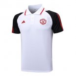 Camiseta Polo del Manchester United 23-24 Blanco