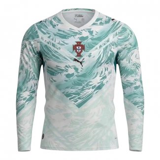 Camiseta Portugal 2ª Manga Larga 2026