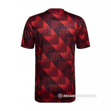 Camiseta Pre Partido del Bayern Munich 2022 Rojo y Negro