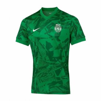 Camiseta Pre Partido del Sporting 25-26 Verde