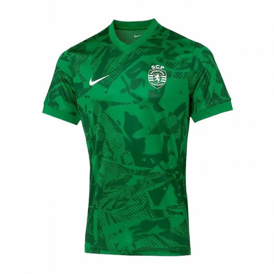 Camiseta Pre Partido del Sporting 25-26 Verde - Haga un click en la imagen para cerrar