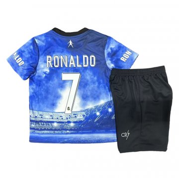 Camiseta Real Madrid Ronaldo Special Nino 25-26 Azul