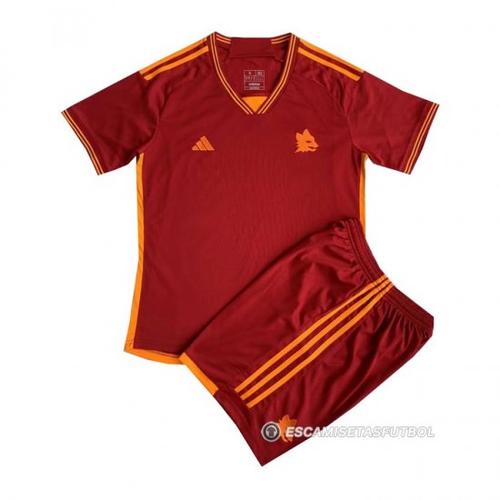 Camiseta Roma 1ª Nino 23-24 - Haga un click en la imagen para cerrar