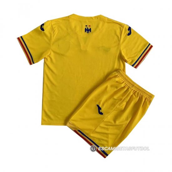 Camiseta Rumania Primera Nino 2023 - Haga un click en la imagen para cerrar