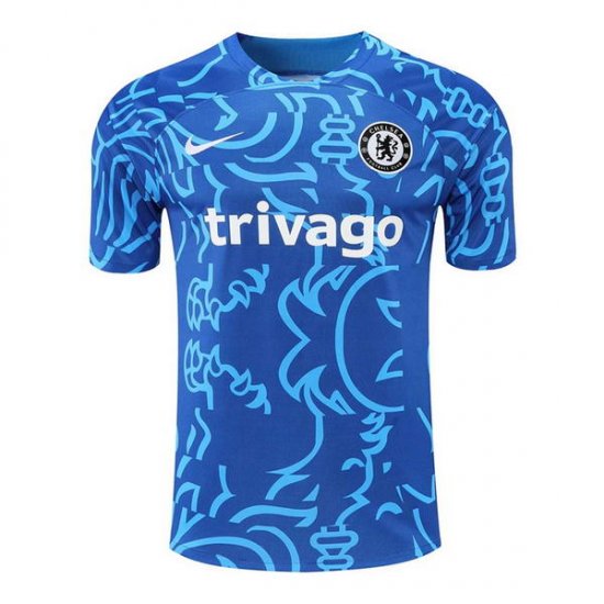 Camiseta de Entrenamiento Chelsea 2022-2023 Azul - Haga un click en la imagen para cerrar