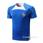 Camiseta de Entrenamiento Francia 22-23 Azul