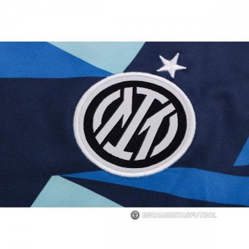 Camiseta de Entrenamiento Inter Milan 22-23 Azul