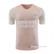 Camiseta de Entrenamiento Lyon 23-24 Rosa