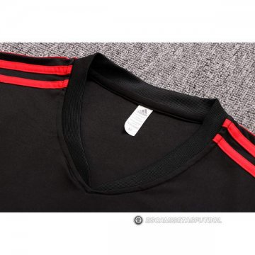 Camiseta de Entrenamiento Manchester United 22-23 Negro