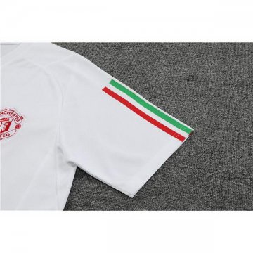 Camiseta de Entrenamiento Manchester United 23-24 Blanco