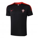 Camiseta de Entrenamiento Portugal 2024-25 Negro