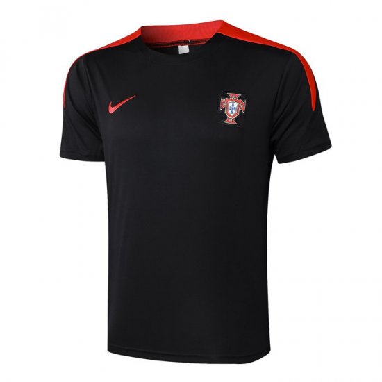 Camiseta de Entrenamiento Portugal 2024-25 Negro - Haga un click en la imagen para cerrar