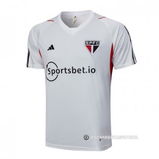 Camiseta de Entrenamiento Sao Paulo 23-24 Gris