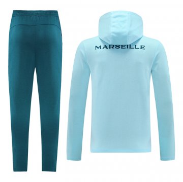 Chandal con Capucha del Olympique Marsella 2024-25 Azul