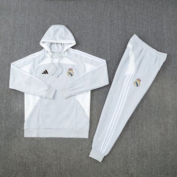 Chandal con Capucha del Real Madrid 2025 Gris