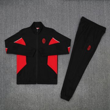 Chandal de Chaqueta del AC Milan Nino 25-26 Negro