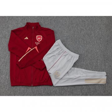 Chandal de Chaqueta del Arsenal 2023-2024 Rojo