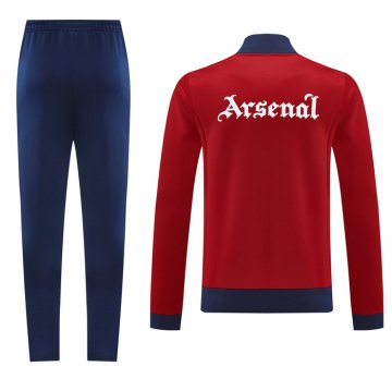 Chandal de Chaqueta del Arsenal 24-25 Rojo Negro