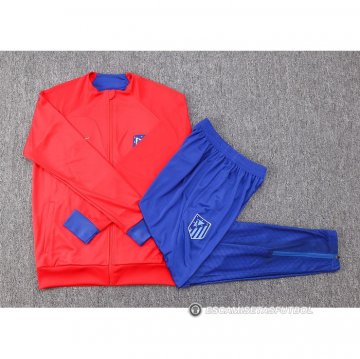 Chandal de Chaqueta del Atletico Madrid 2022-23 Rojo