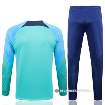 Chandal de Chaqueta del Barcelona 22-23 Verde