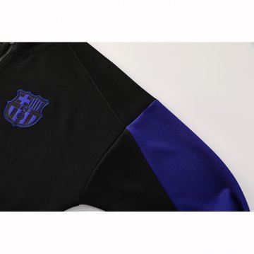 Chandal de Chaqueta del Barcelona Nino 25-26 Negro