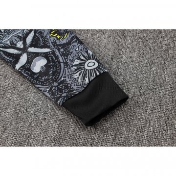 Chandal de Chaqueta del Brasil Jesus 24-25 Negro