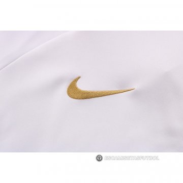 Chandal de Chaqueta del Francia 22-23 Blanco