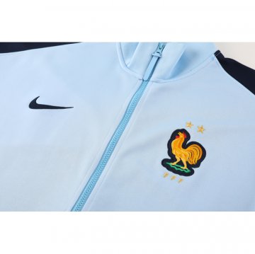 Chandal de Chaqueta del Francia Nino 24-25 Azul Claro