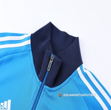 Chandal de Chaqueta del Italia 2022 Azul y Negro