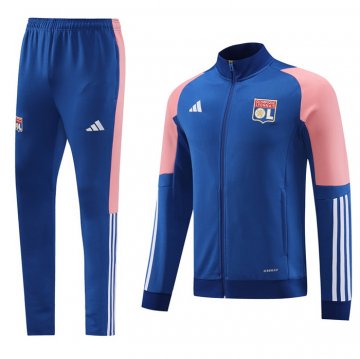 Chandal de Chaqueta del Lyon 2023-24 Azul