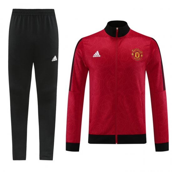 Chandal de Chaqueta del Manchester United 2023-24 Rojo - Haga un click en la imagen para cerrar
