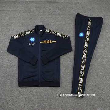 Chandal de Chaqueta del Napoli 22-23 Azul