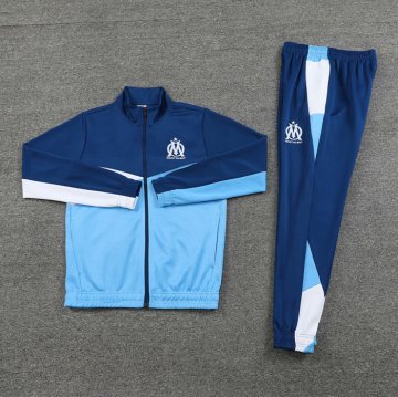 Chandal de Chaqueta del Olympique Marsella 24-25 Azul