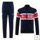 Chandal de Chaqueta del Paris Saint-Germain 23-24 Azul y Rojo