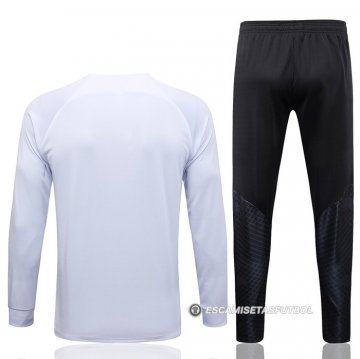 Chandal de Chaqueta del Paris Saint-Germain Jordan 23-24 Blanco