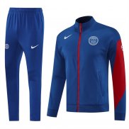 Chandal de Chaqueta del Paris Saint-Germain Nino25-26 Azul Rojo