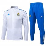 Chandal de Chaqueta del Real Madrid Nino 25-26 Blanco