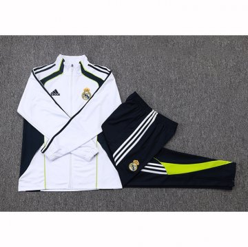 Chandal de Chaqueta del Real Madrid Nino 25-26 Blanco Negro