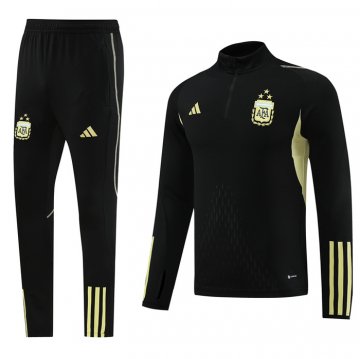 Chandal de Sudadera del Argentina 23-24 Negro