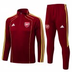 Chandal de Sudadera del Arsenal Nino 25-26 Rojo Amarillo