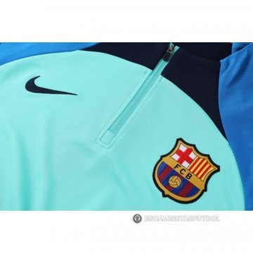 Chandal de Sudadera del Barcelona 22-23 Verde