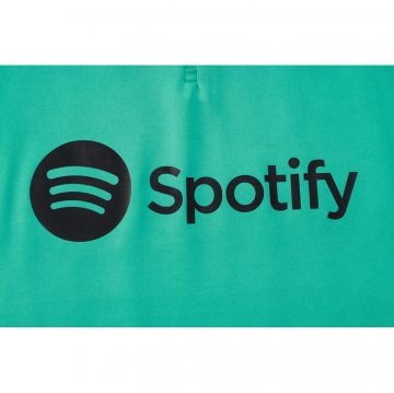 Chandal de Sudadera del Barcelona Nino 23-24 Verde Claro