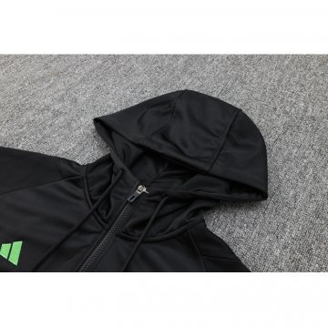 Chandal de Sudadera del Bayern Munich 23-24 Negro y Blanco