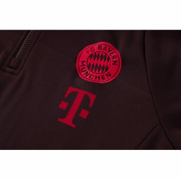 Chandal de Sudadera del Bayern Munich 24-25 Rojo Oscuro