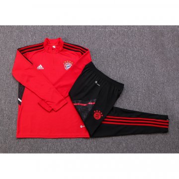 Chandal de Sudadera del Bayern Munich Nino 22-23 Rojo