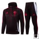 Chandal de Sudadera del Bayern Munich Nino 24-25 Rojo Oscuro